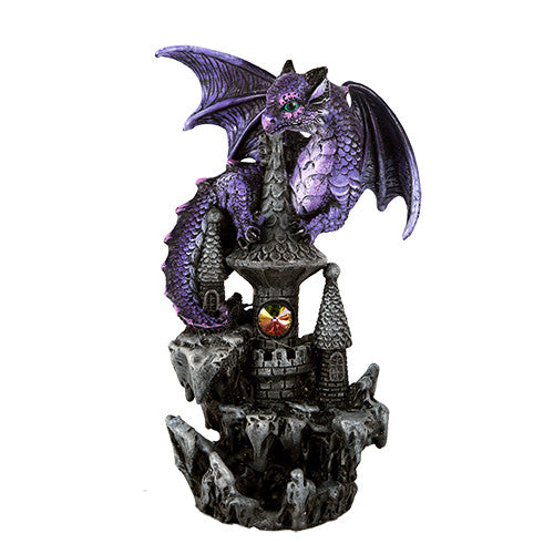 Small Purple Guardian Dragon Castle