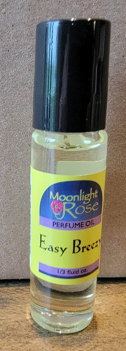 Wild Rose / Moonlight Rose Fine Body Oils 1/3 Fluid Ounce - Made in USA