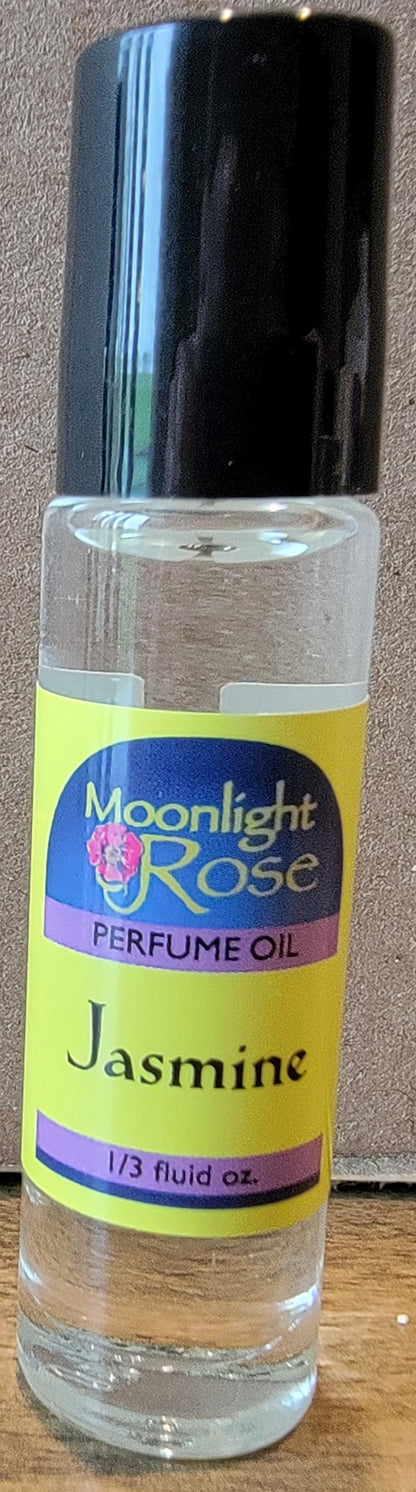 Wild Rose / Moonlight Rose Fine Body Oils 1/3 Fluid Ounce - Made in USA