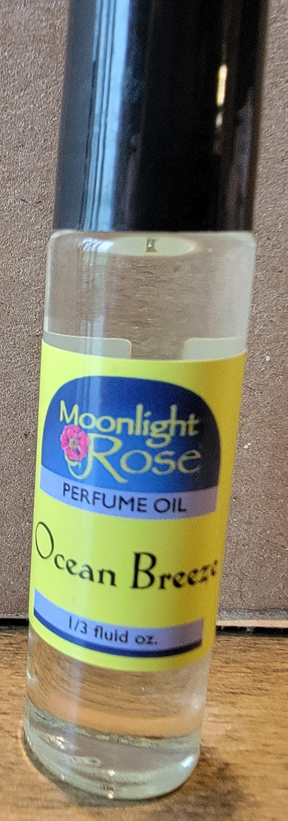 Wild Rose / Moonlight Rose Fine Body Oils 1/3 Fluid Ounce - Made in USA