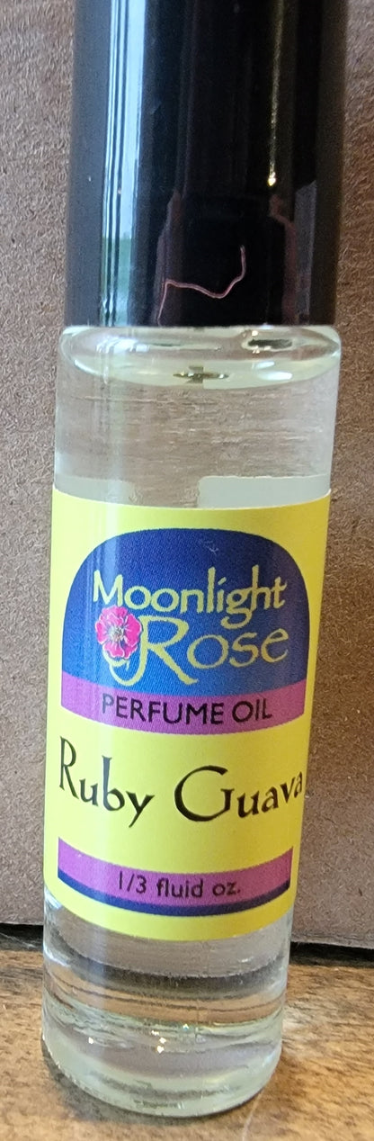 Wild Rose / Moonlight Rose Fine Body Oils 1/3 Fluid Ounce - Made in USA