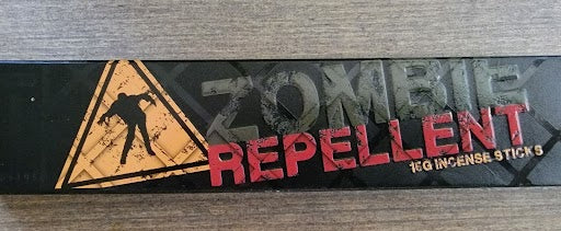 Zombie Repellent Incense Sticks