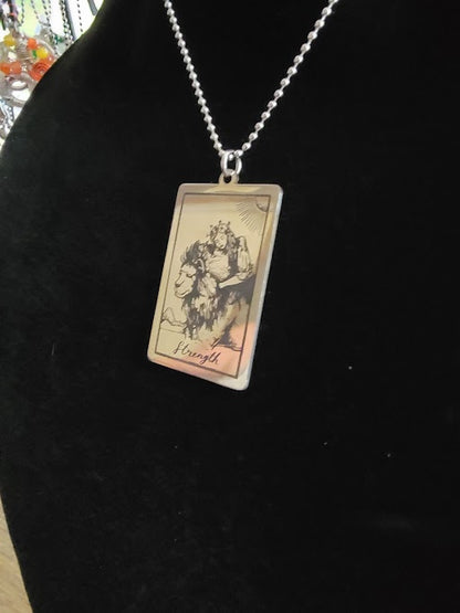 Tarot Card Necklace