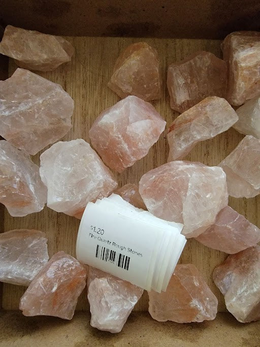 Fire Quartz Rough Stones